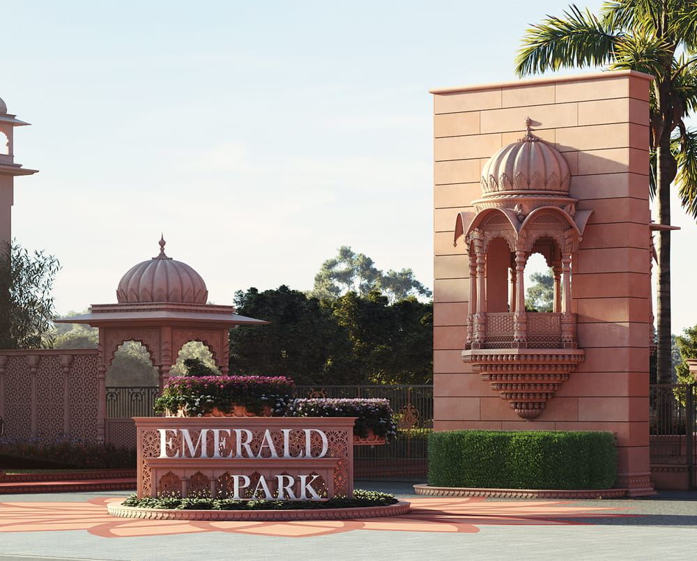 Emerald Park entrance gateway